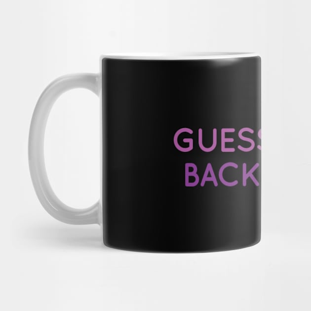 Guess who s back again - Funny gift ideas by BlackCricketdesign